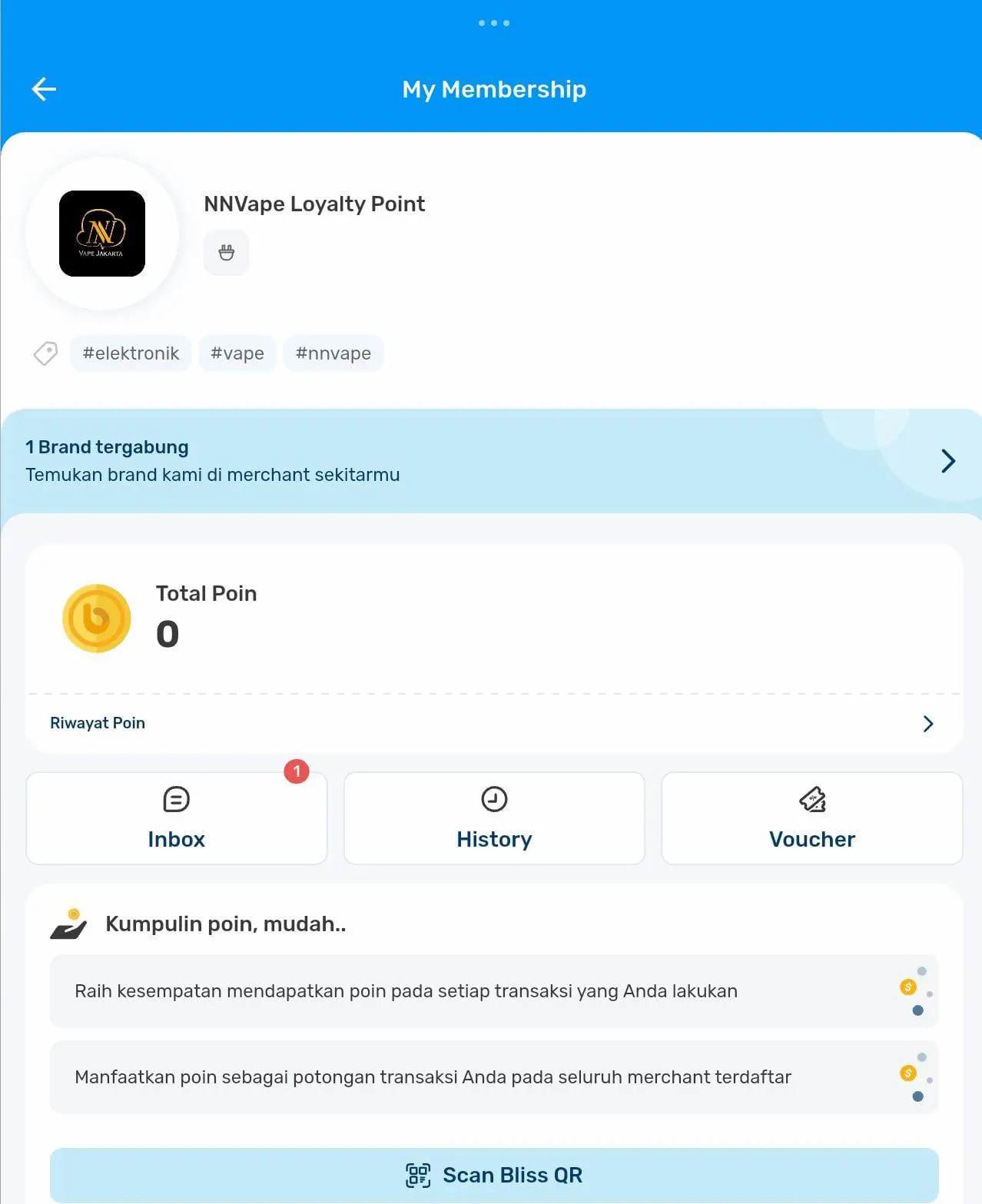 join membership bliss